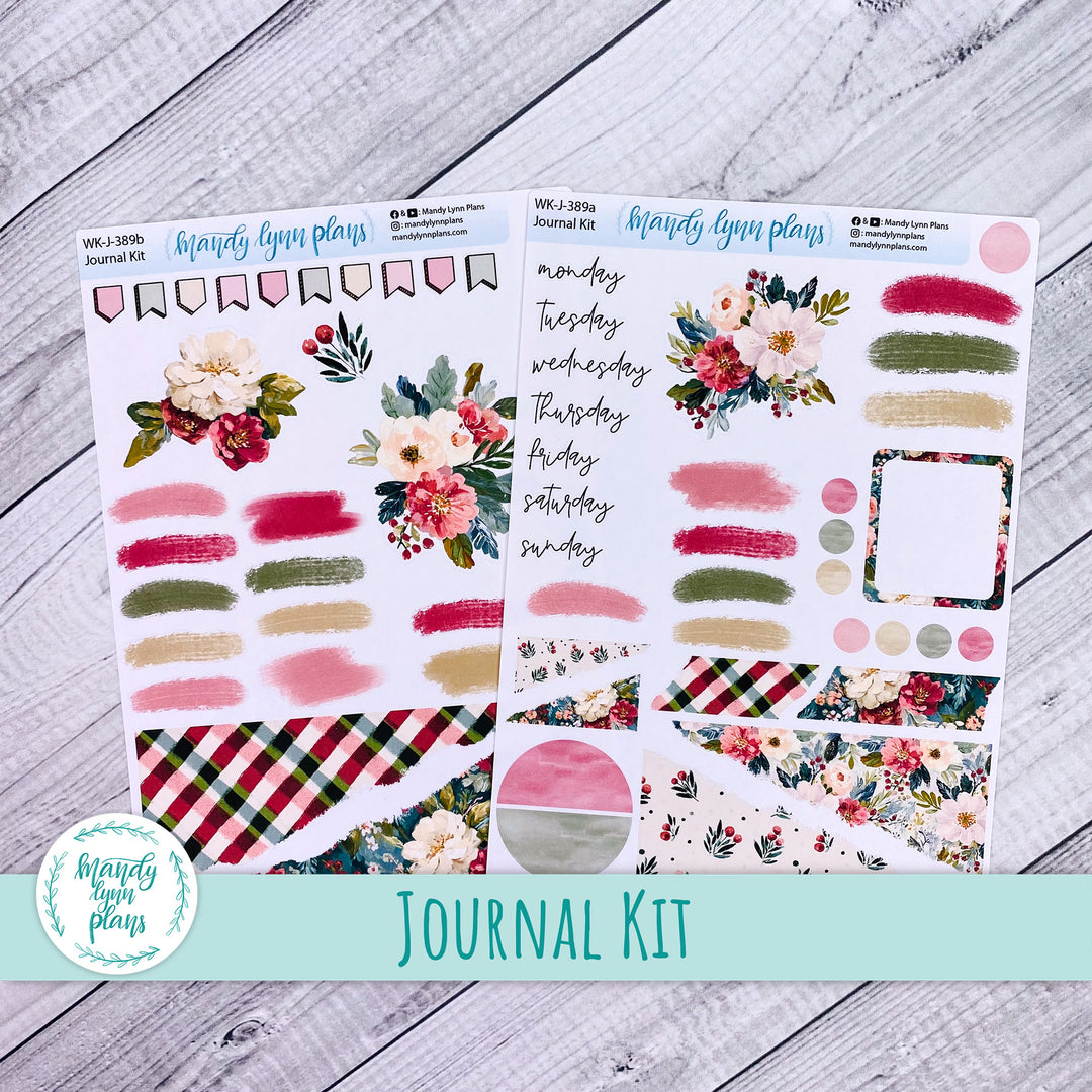 Holly and Ivy Journal Kit || WK-J-389