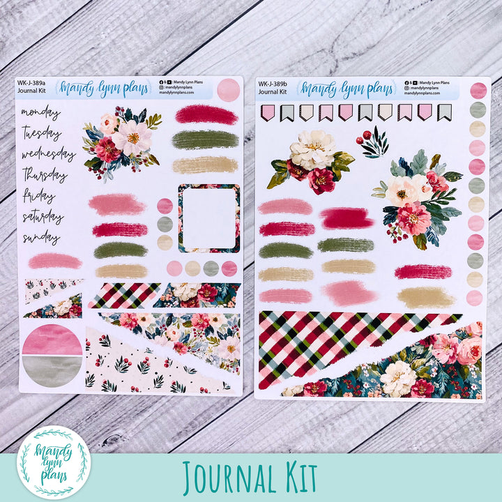 Holly and Ivy Journal Kit || WK-J-389