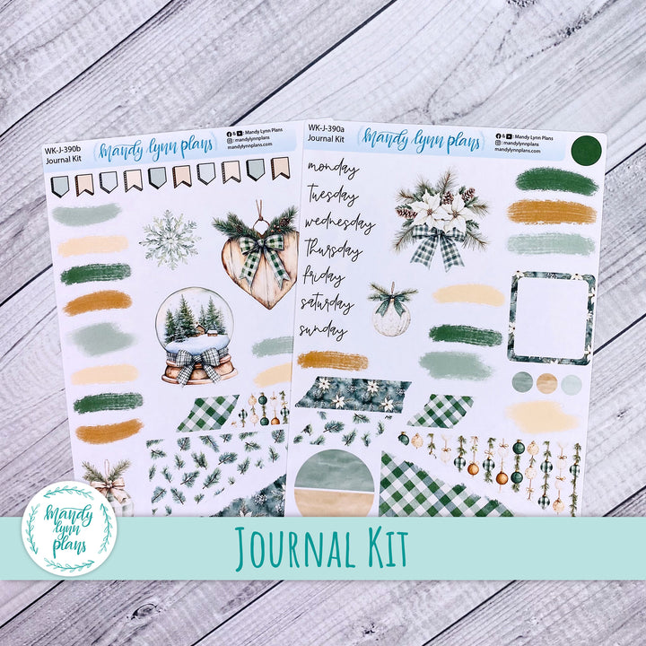 Elegant Evergreen Journal Kit || WK-J-390
