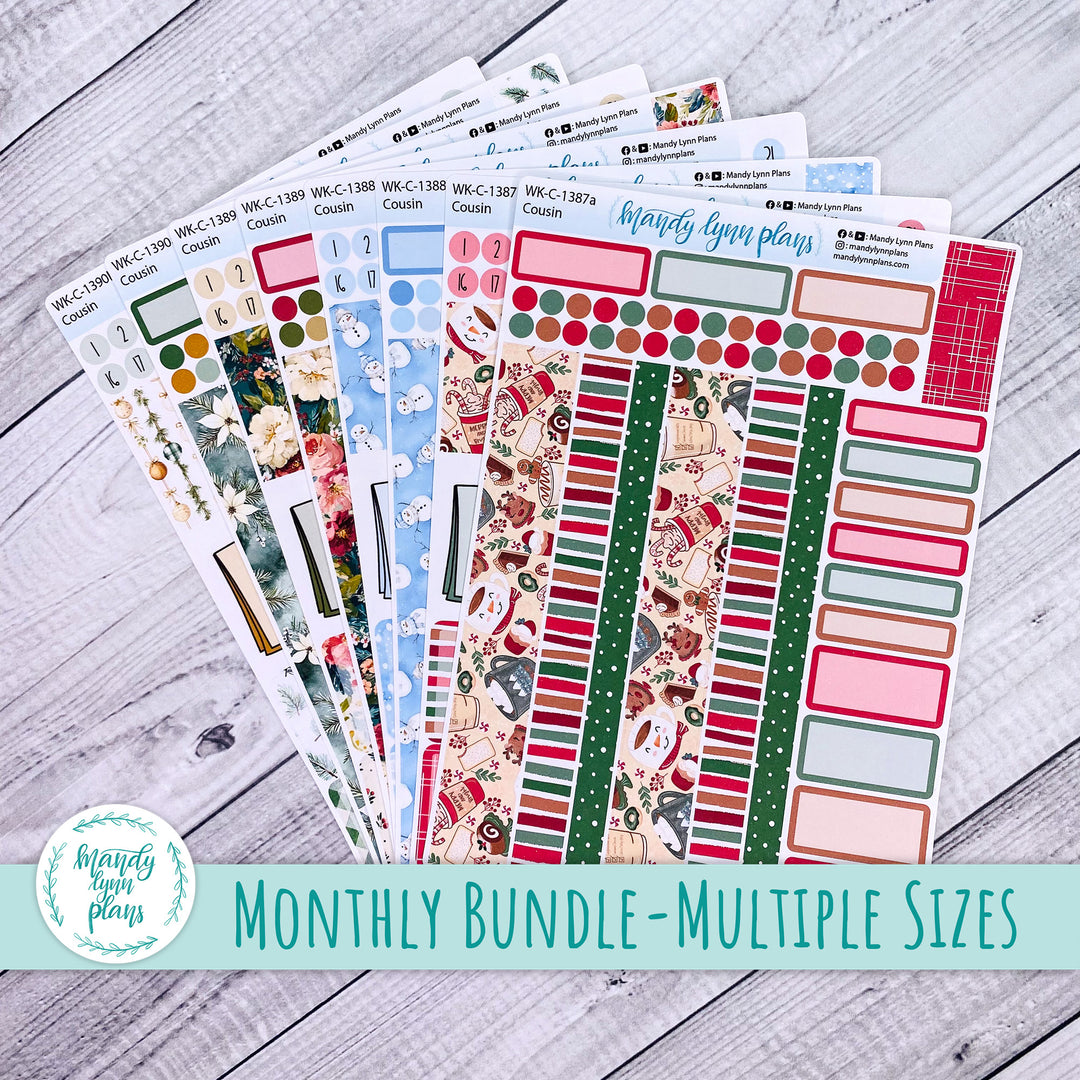 December 2026 Monthly Bundle - Weekly Kits