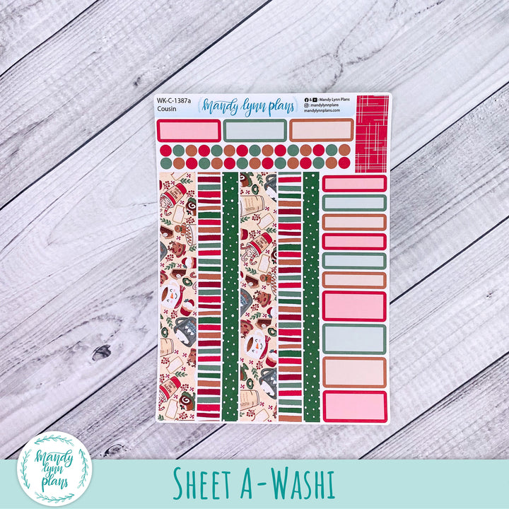 Weekly Kit || Hobonichi Cousin and Weeks || Cozy Christmas || 387