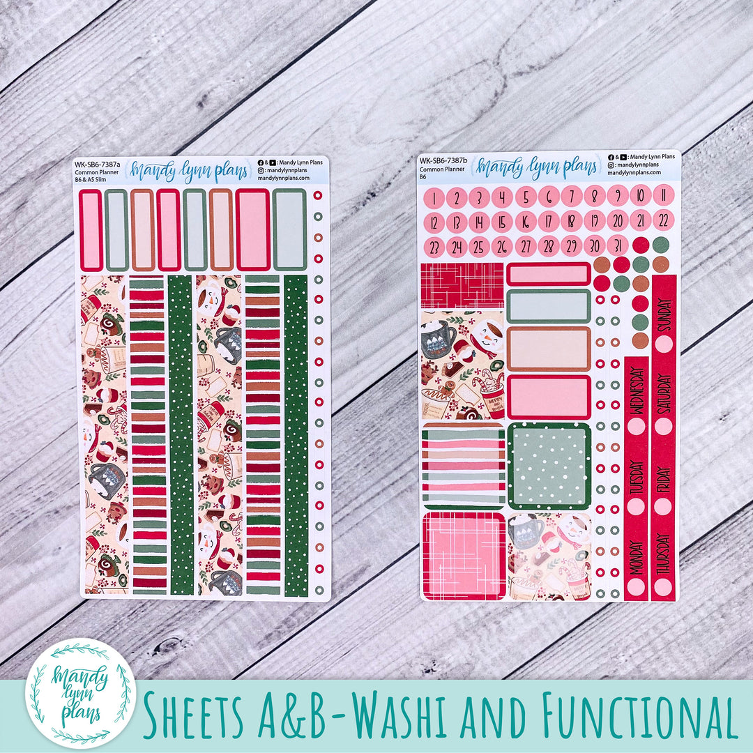 Weekly Kit || Sterling Ink Common Planners || Cozy Christmas || 387
