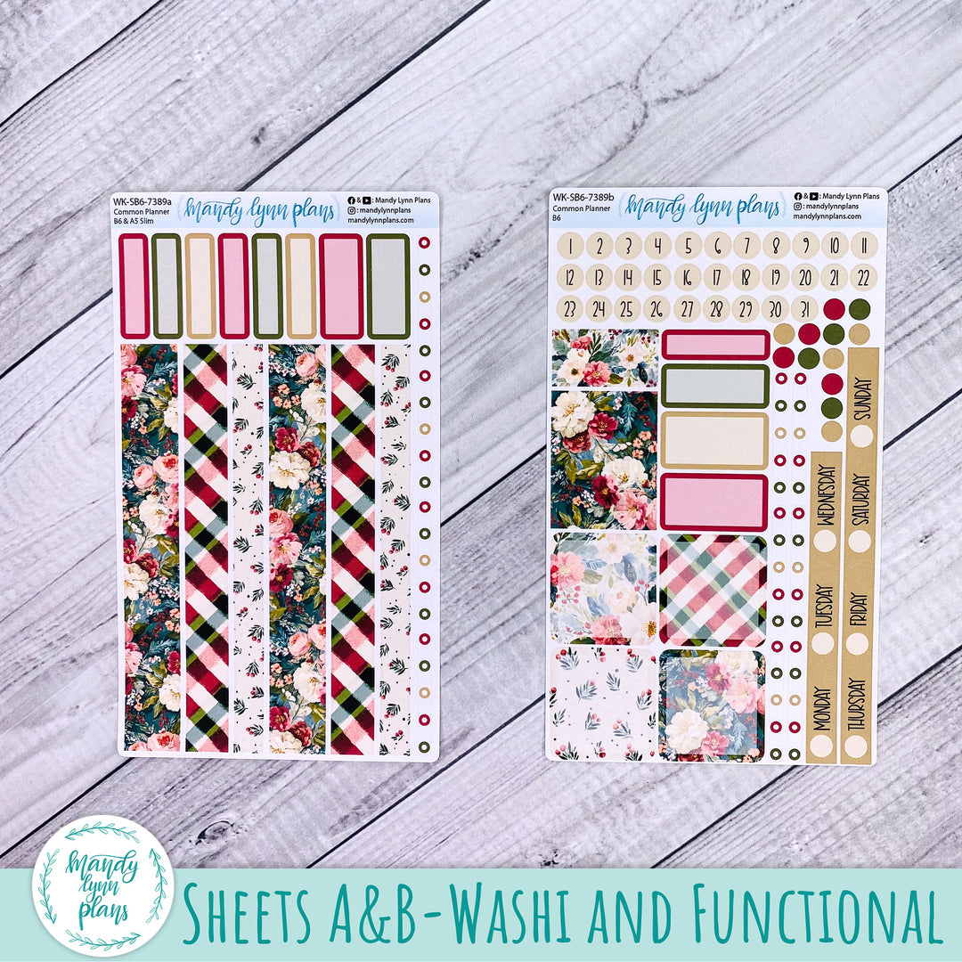 Weekly Kit || Sterling Ink Common Planners || Holly and Ivy || 389