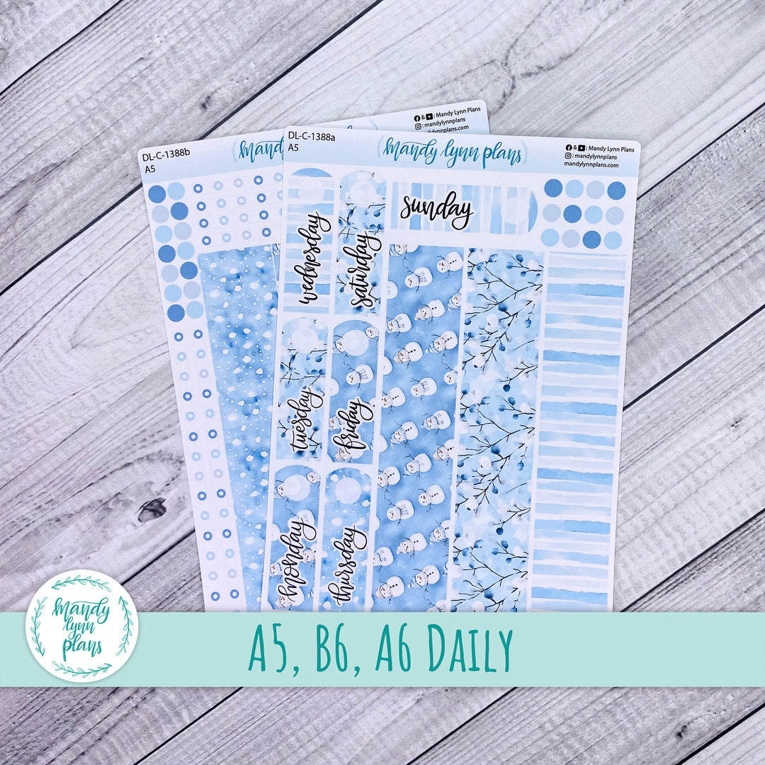 Daily Kit || A5, B6, A6 || Joyful Snow || 388