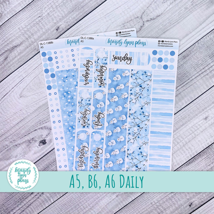 Daily Kit || A5, B6, A6 || Joyful Snow || 388