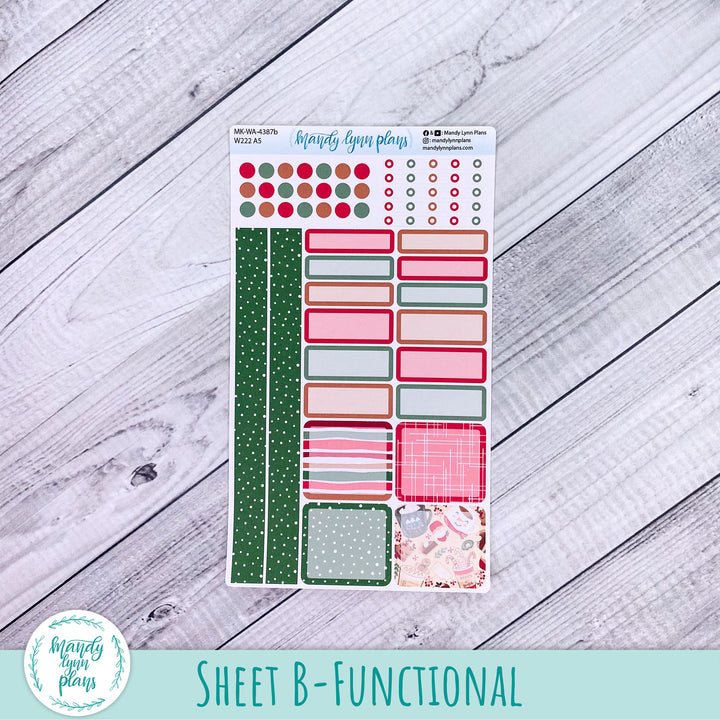 December 2026 or Any Month Monthly Kit || Wonderland 222 A5, B6, A6 || Cozy Christmas || 387