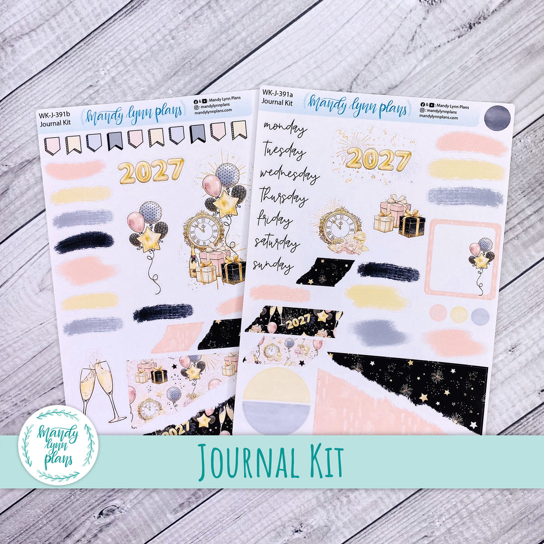New Year's Party Journal Kit || WK-J-391