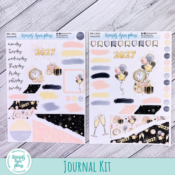 New Year's Party Journal Kit || WK-J-391