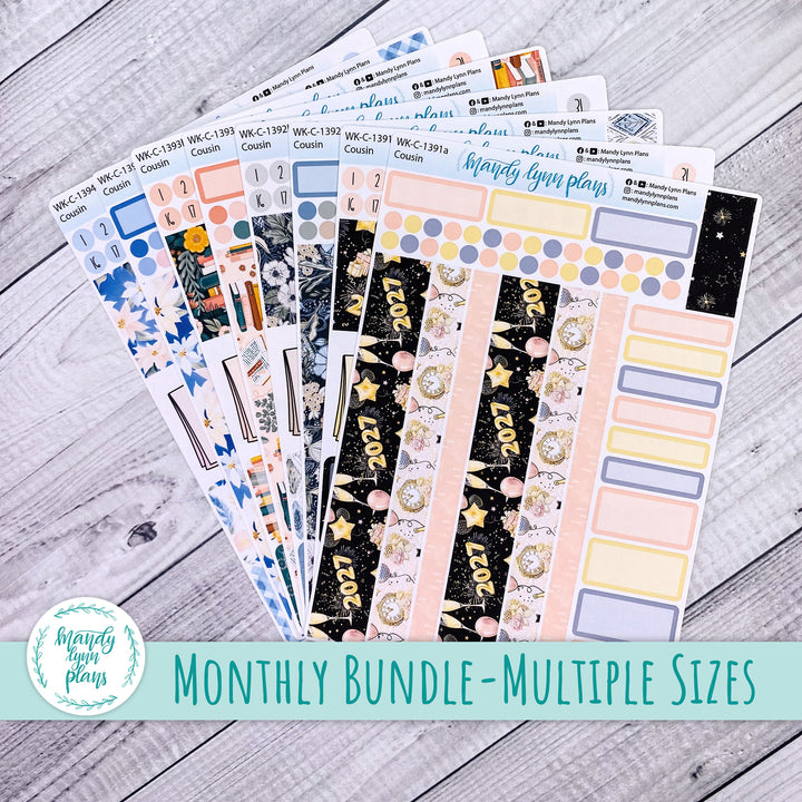 January 2027 Monthly Bundle - Weekly Kits
