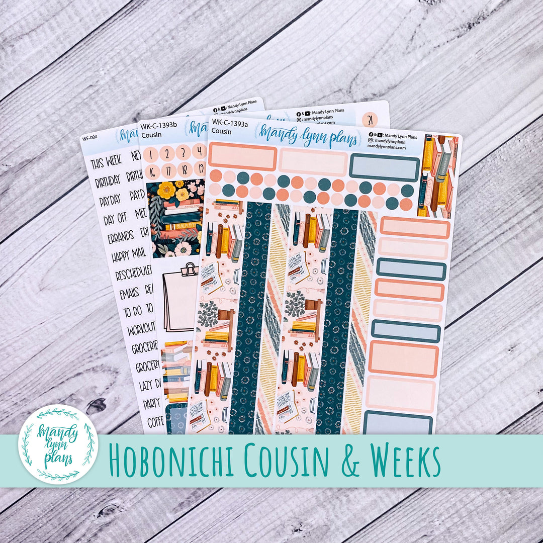Weekly Kit || Hobonichi Cousin and Weeks || Book Club || 393