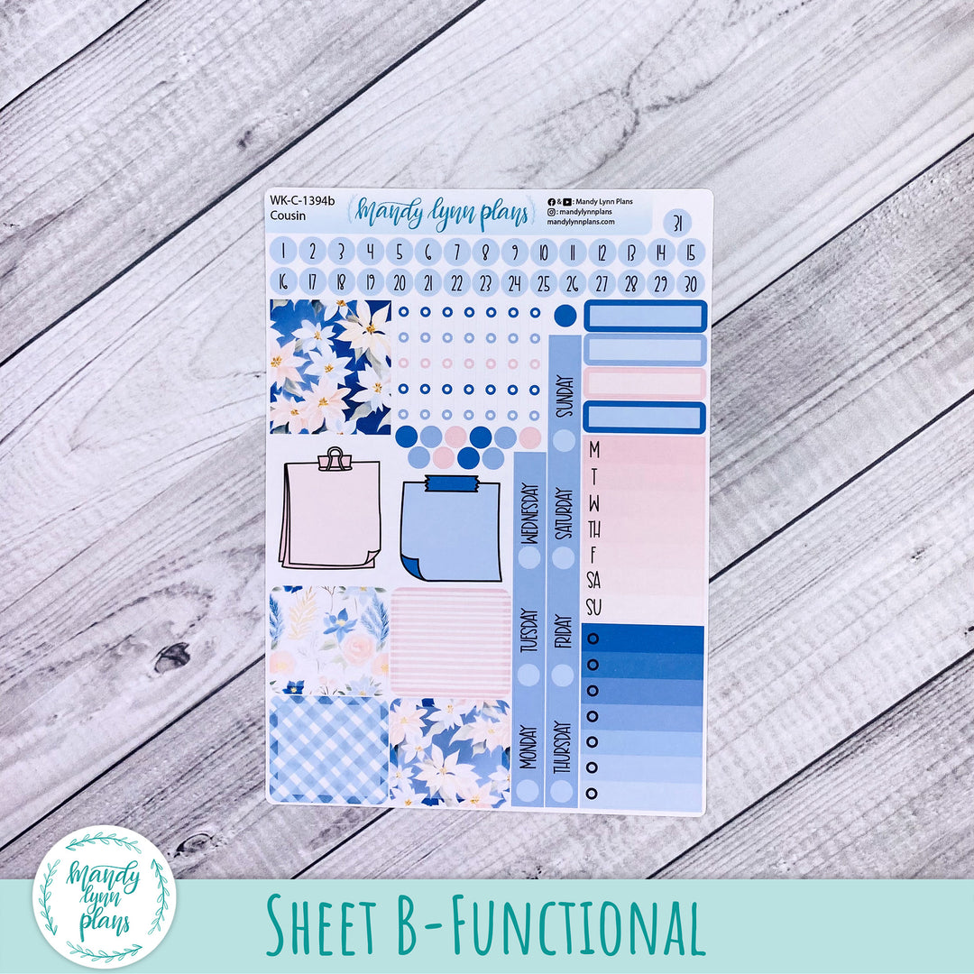 Weekly Kit || Hobonichi Cousin and Weeks || Pretty in Pink || 394