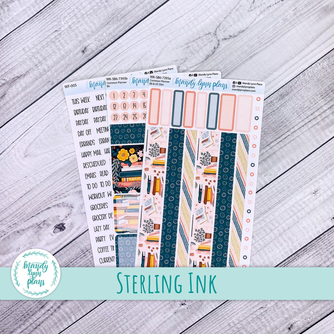 Weekly Kit || Sterling Ink Common, Core, Complete Planners || Book Club || 393