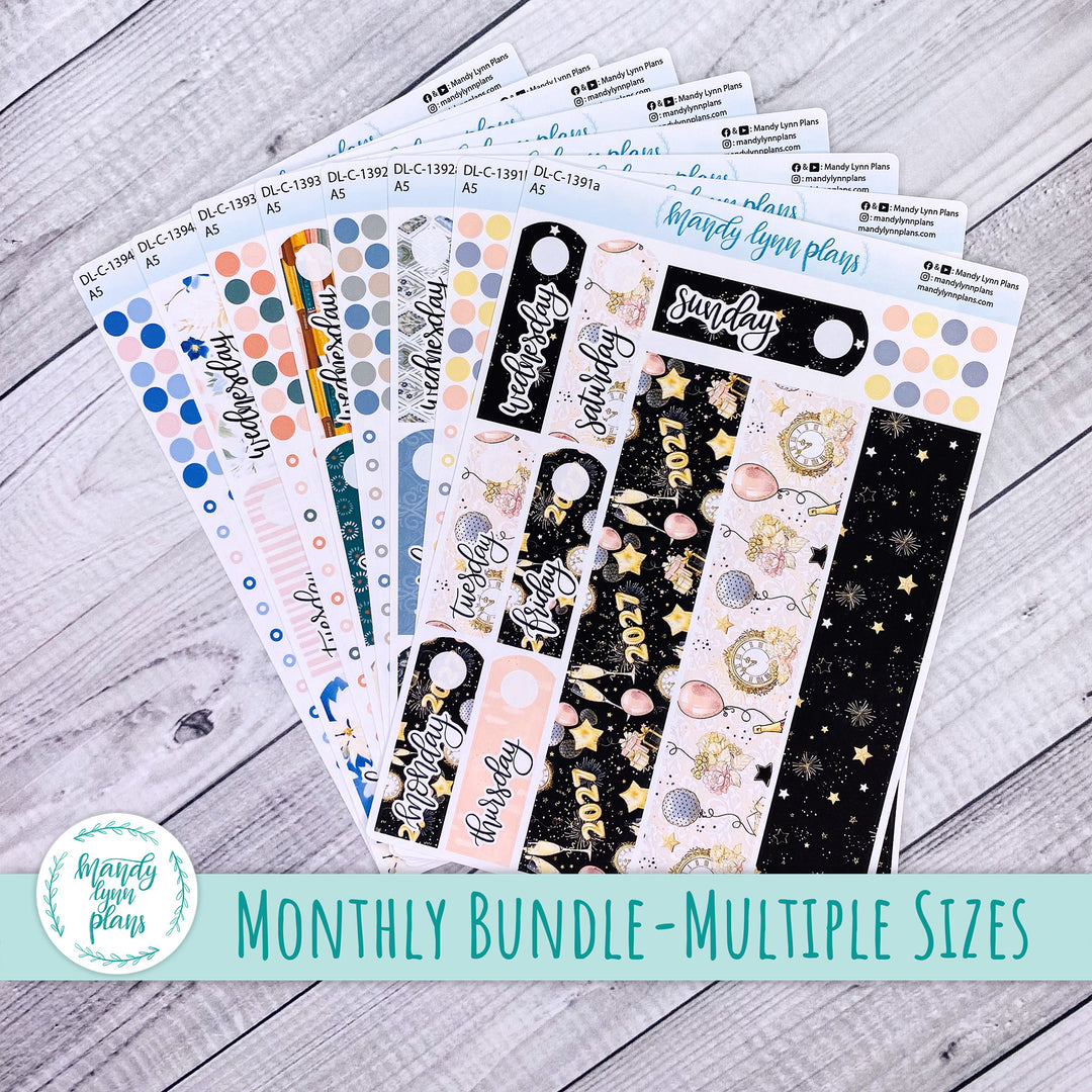 January 2027 Monthly Bundle - Daily Kits