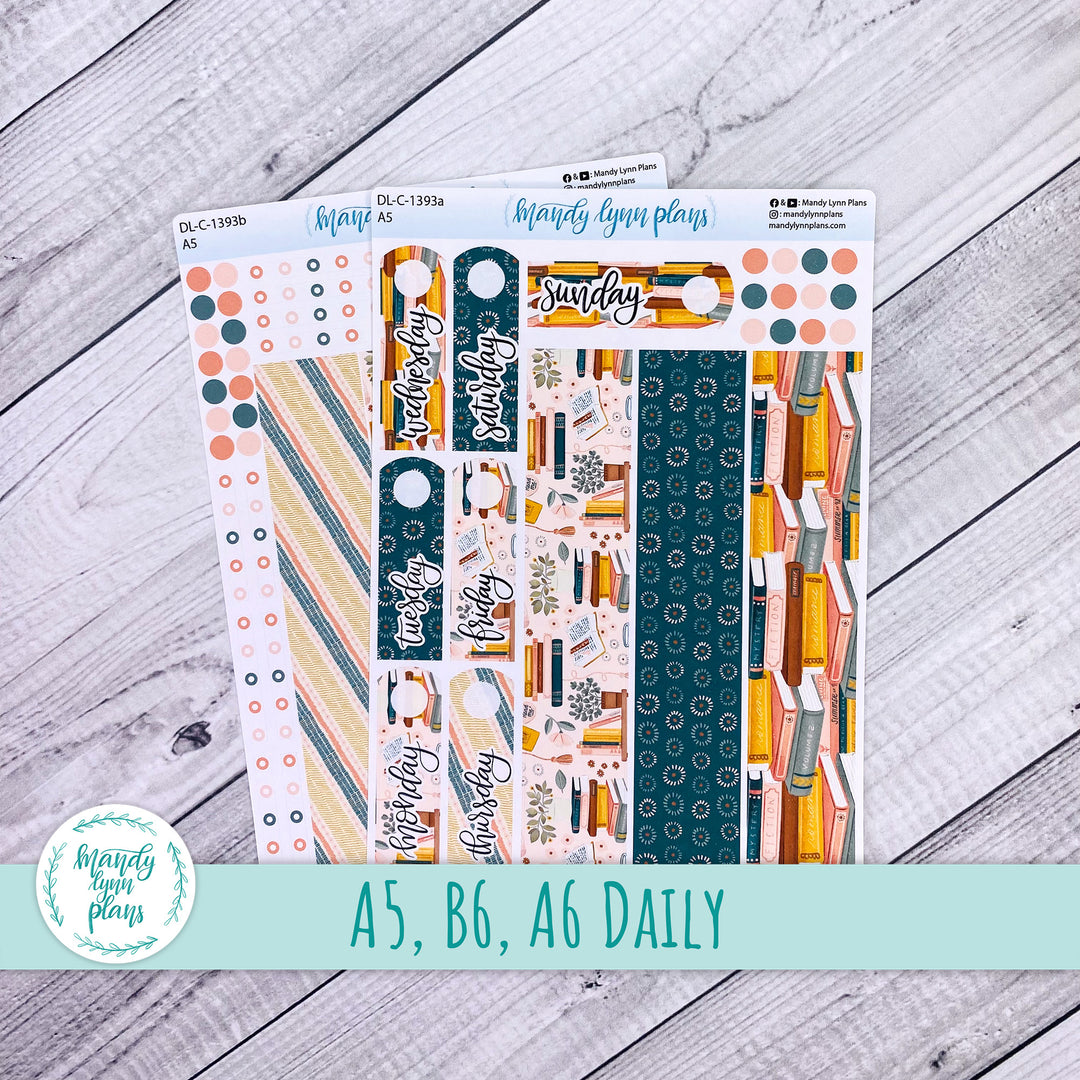 Daily Kit || A5, B6, A6 || Book Club || 393