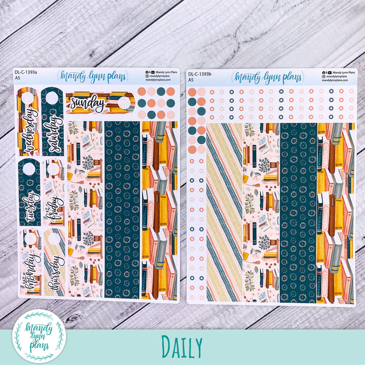 Daily Kit || A5, B6, A6 || Book Club || 393