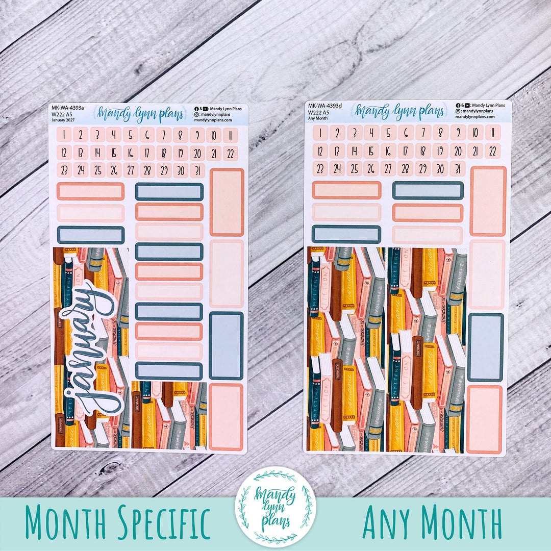 January 2027 or Any Month Monthly Kit || Wonderland 222 || Book Club || 393