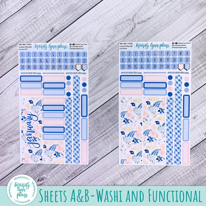 January 2027 or Any Month Monthly Kit || Sterling Ink Common, Core, Complete Planners || Pretty in Pink || 394