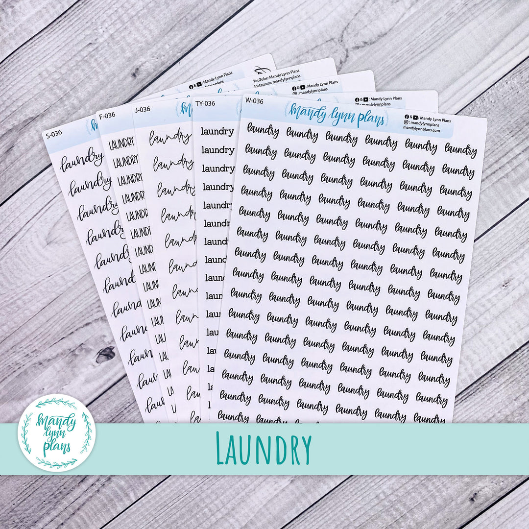 Laundry Scripts || 036