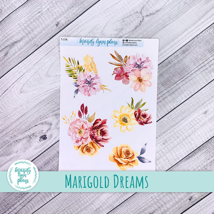 Marigold Dreams Large Deco || T-378
