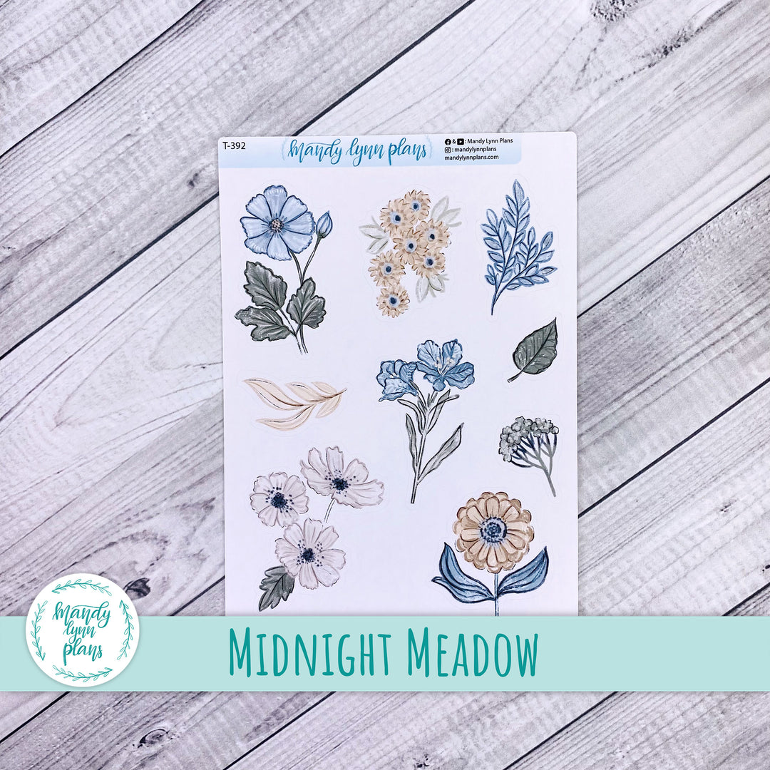Midnight Meadow Large Deco || T-392