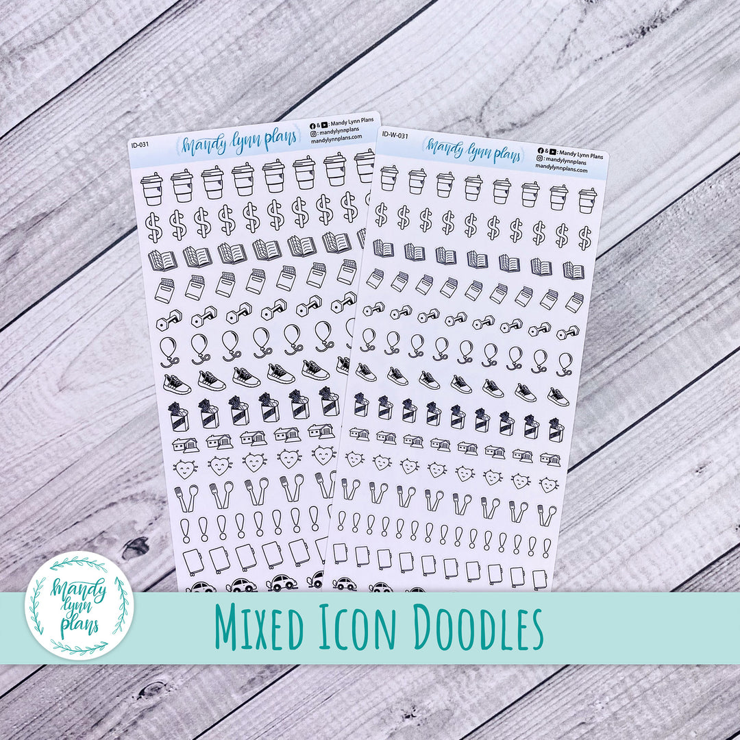 Mixed Icon Doodles || ID-031