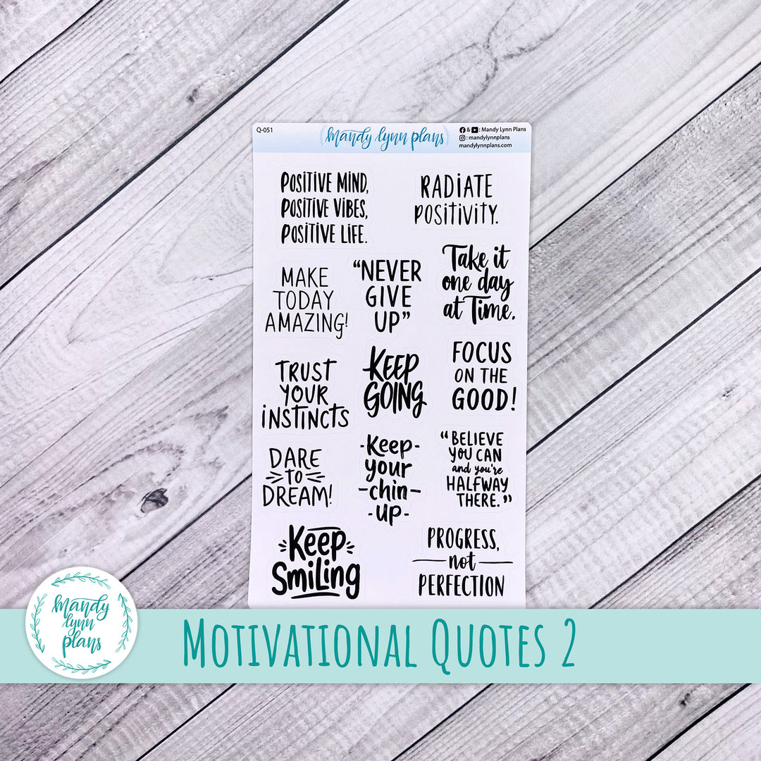 Motivational Quotes 2 || Q-051