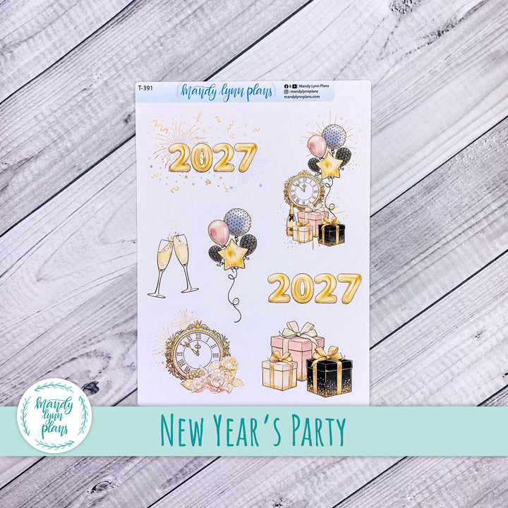 New Year's Party Large Deco || T-391