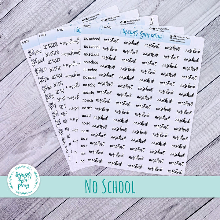 No School Scripts || 002