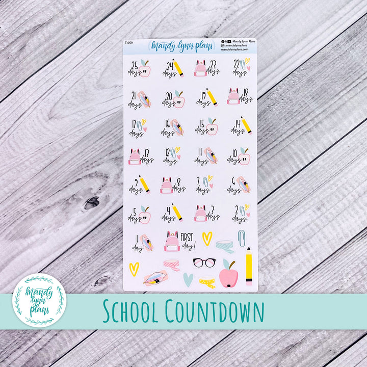 School Countdown || T-059