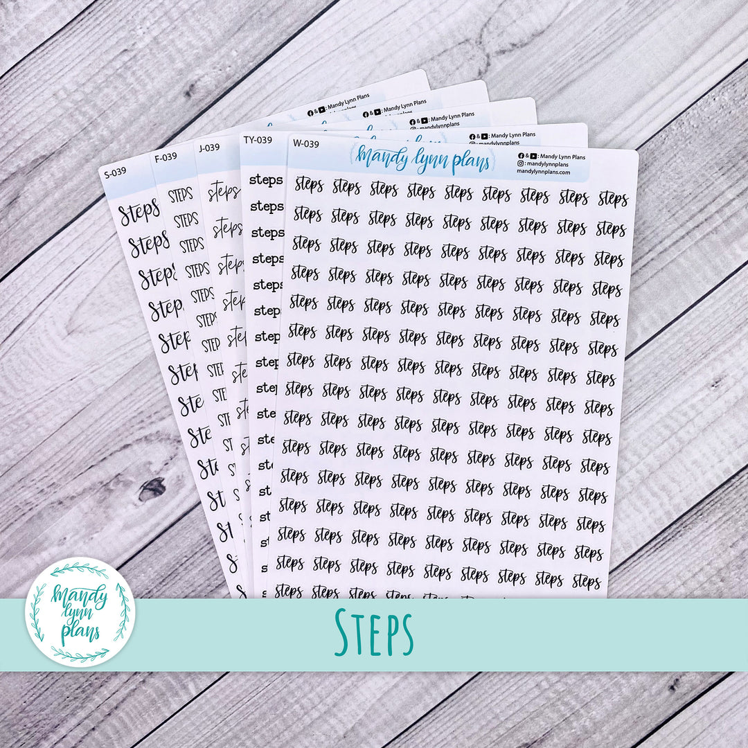 Steps Scripts || 039