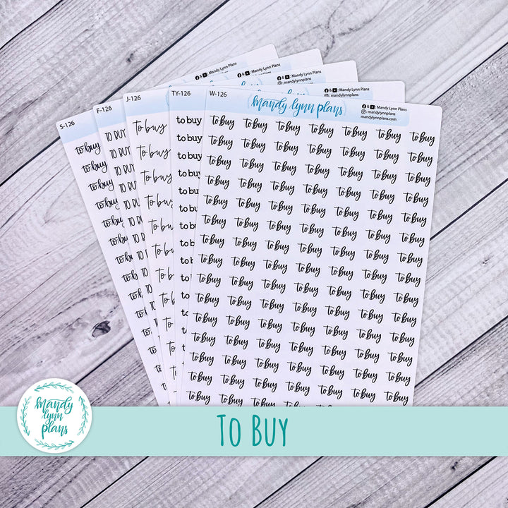 To Buy Scripts || 126