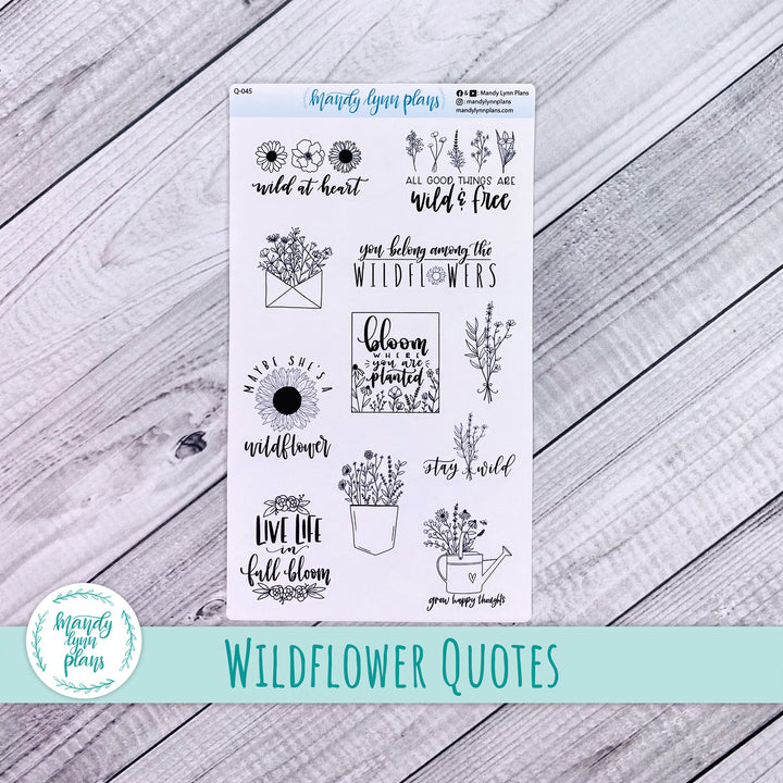 Wildflower Quotes || Q-045