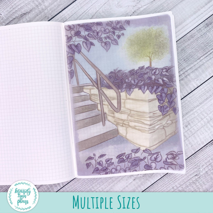 Sweet Potato Tangle Vellum || Serenity Collection 001