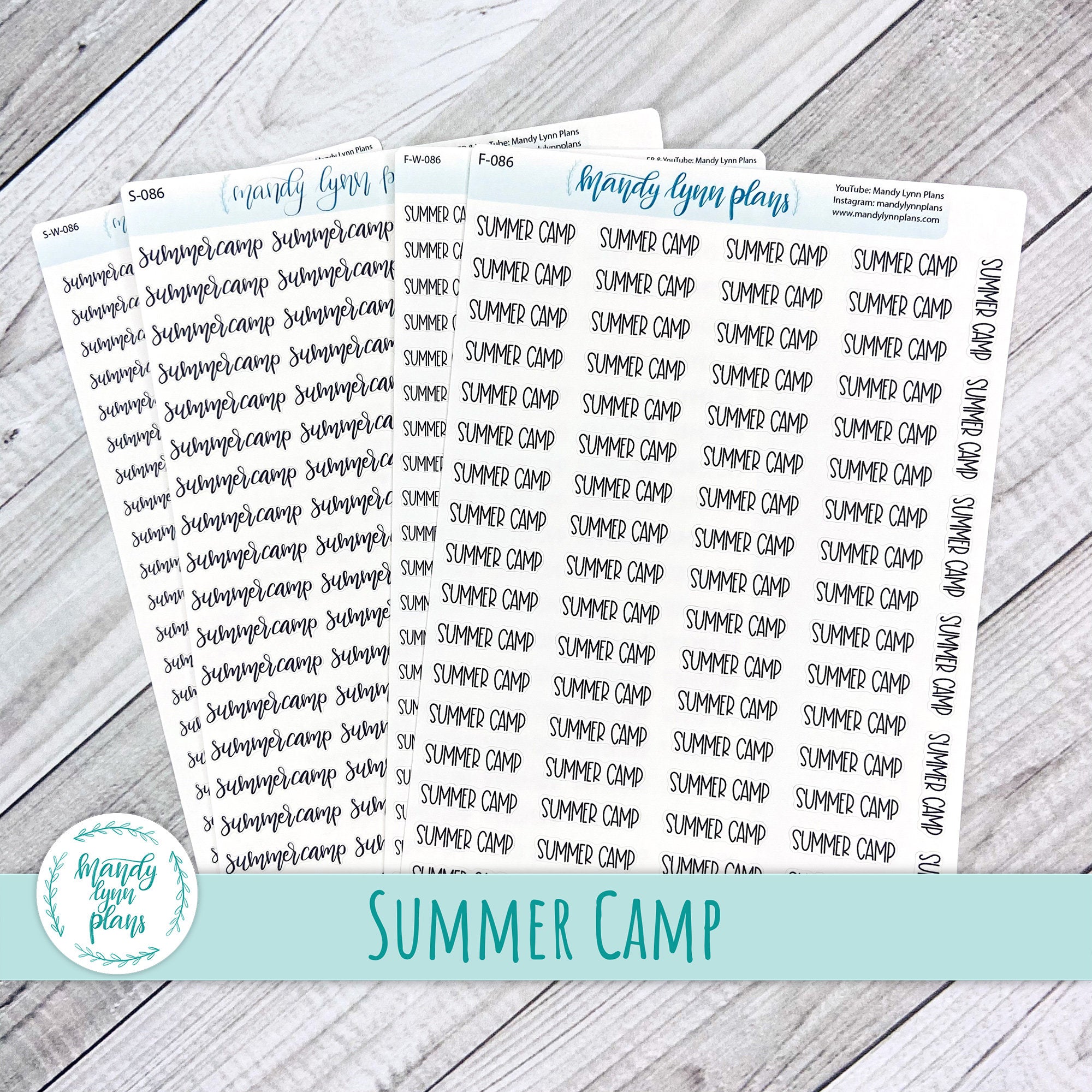 Summer Camp Scripts || 086 – Mandy Lynn Plans