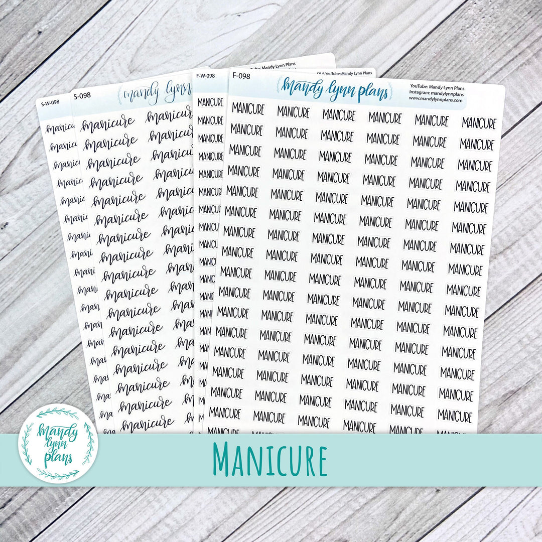 Manicure Scripts || 098