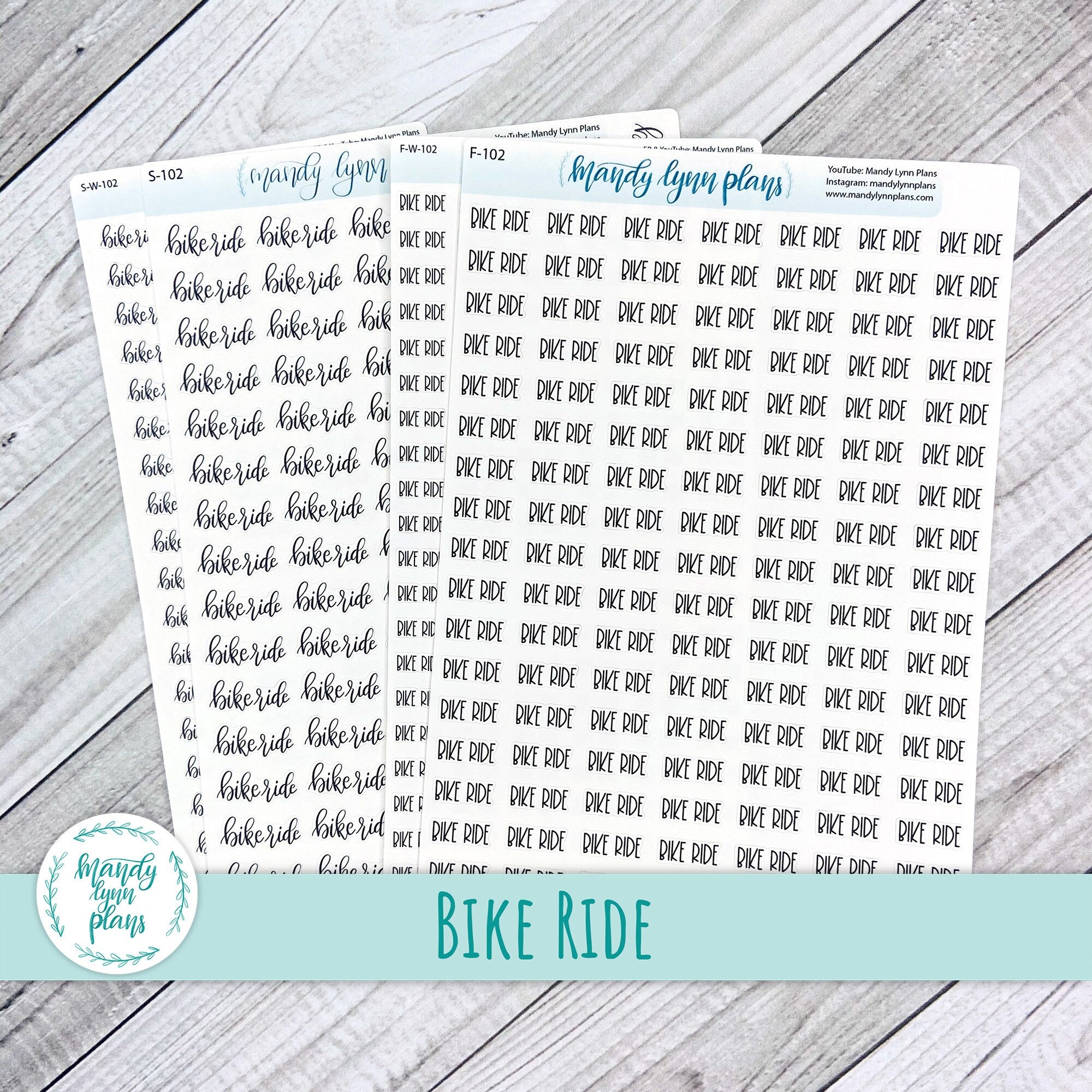 Bike Ride Scripts || 102 – Mandy Lynn Plans