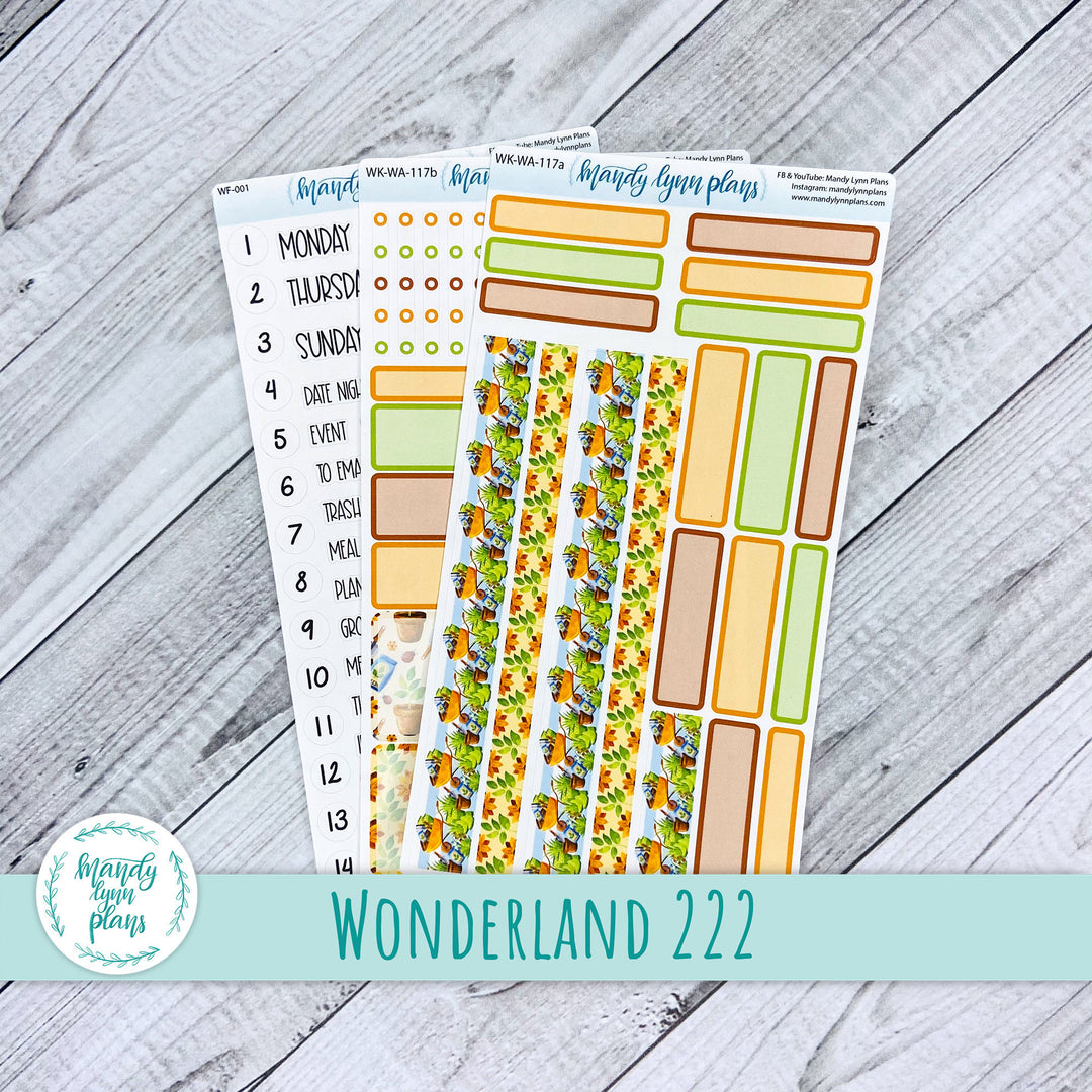 Wonderland 222 Weekly Kit || Gardening || 117