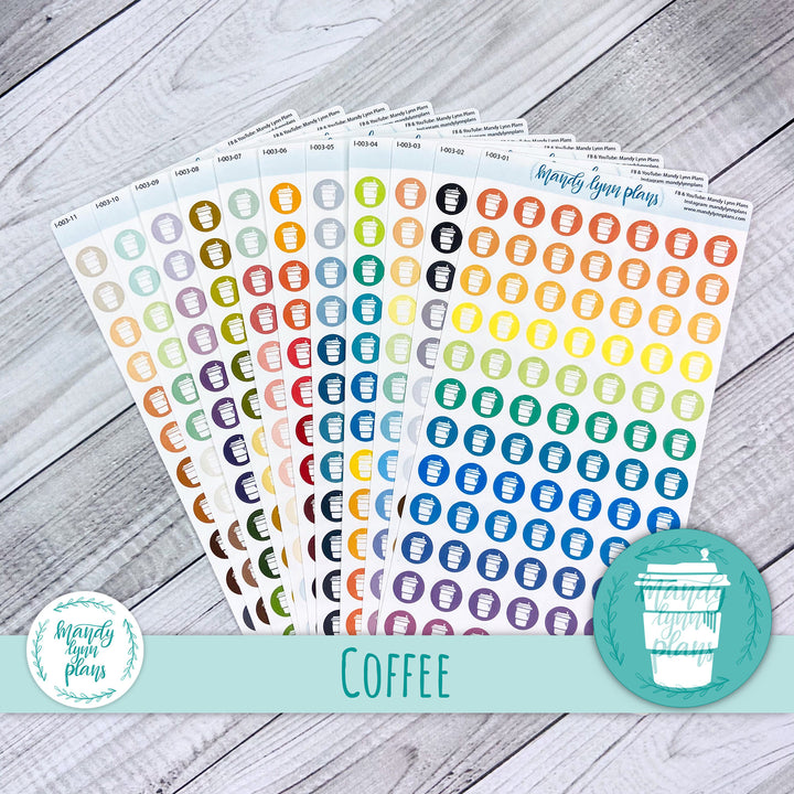 Coffee Planner Icons