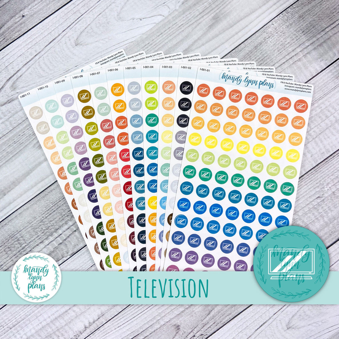 Television Planner Icons