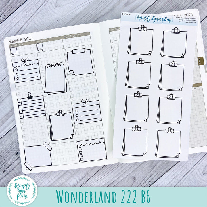 Binder Clip Notes Doodles || 10