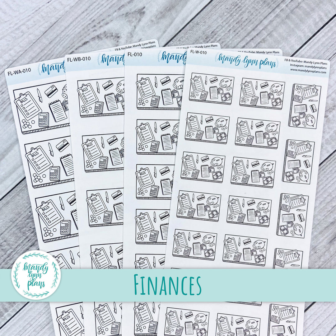 Finances Flat Lay ||  10