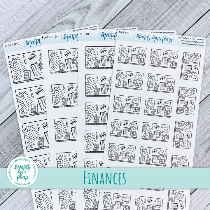 Finances Flat Lay ||  10