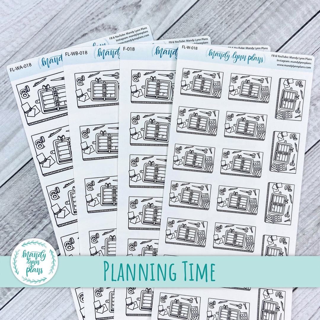 Planning Time Flat Lay ||  18