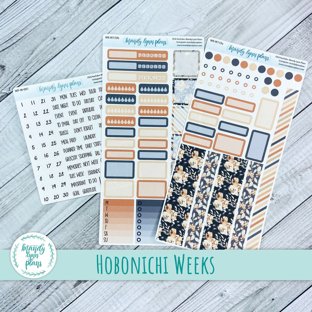 Hobonichi Weeks Weekly Kit || Delicate Blossoms || WK-W133