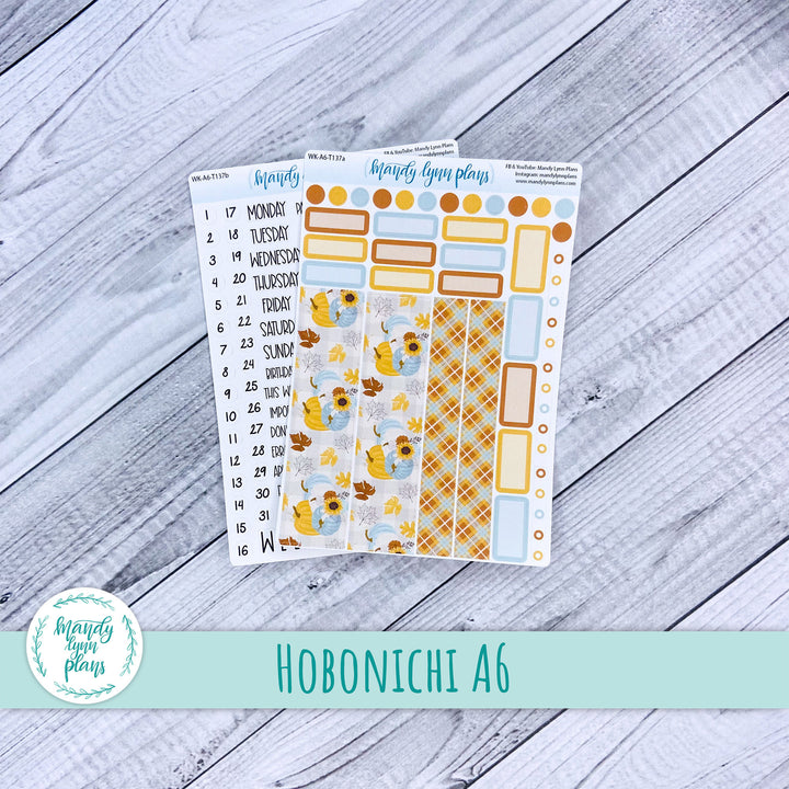 Hobonichi A6 Weekly Kit || Pumpkin Patch || WK-A6-T137