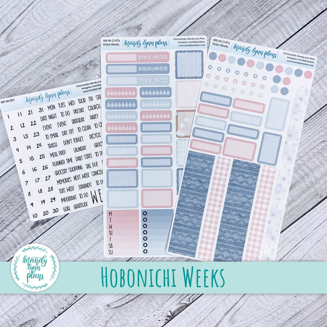 Hobonichi Weeks Weekly Kit || Sweater Weather || WK-W-2147