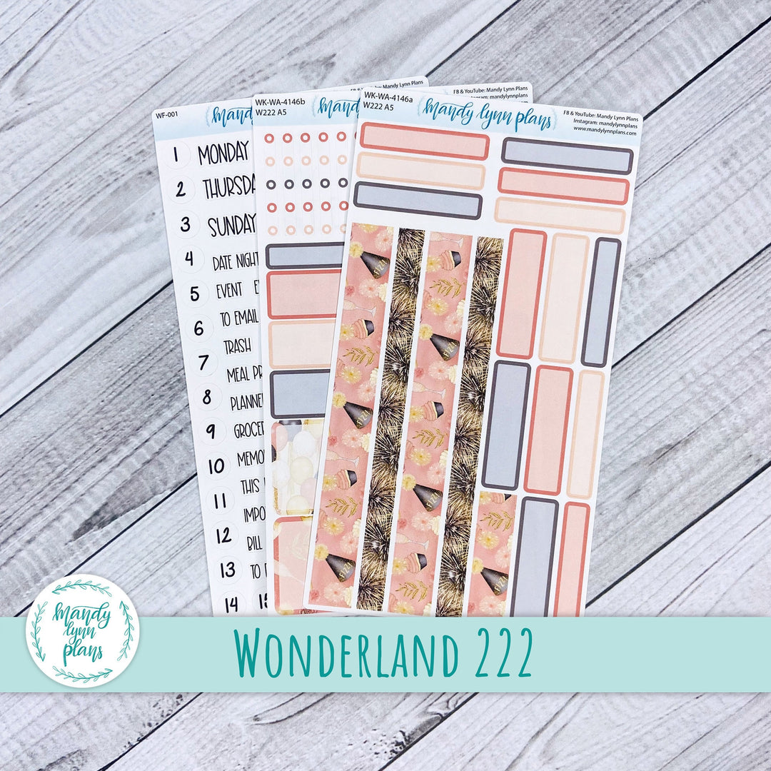 2024  Wonderland 222 Weekly Kit || New Year || 146