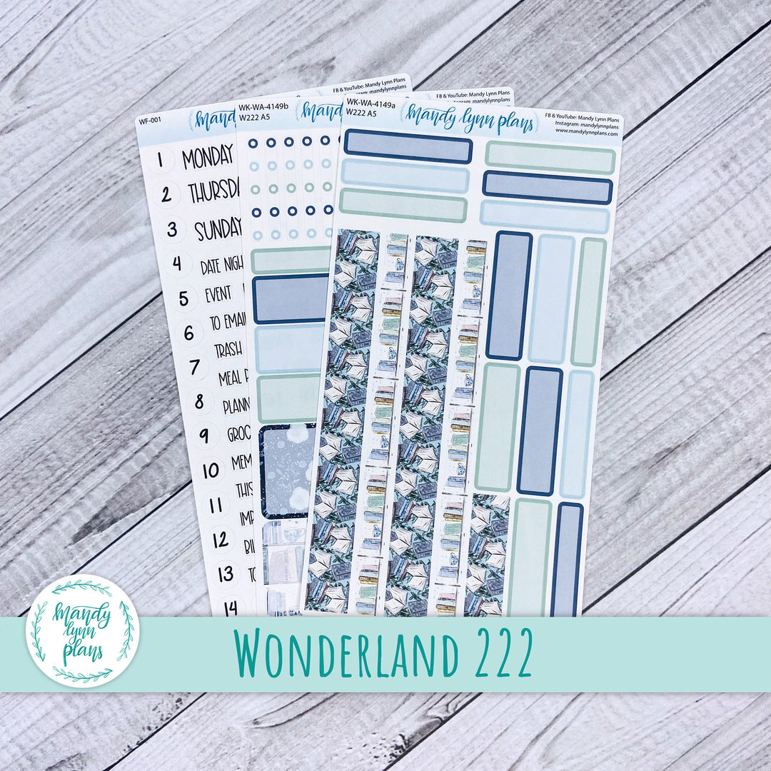 Wonderland 222 Weekly Kit || Booklover || 149