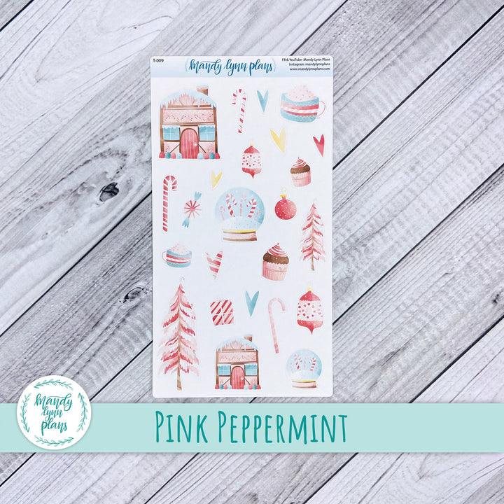 Pink Peppermint Doodles || T-009