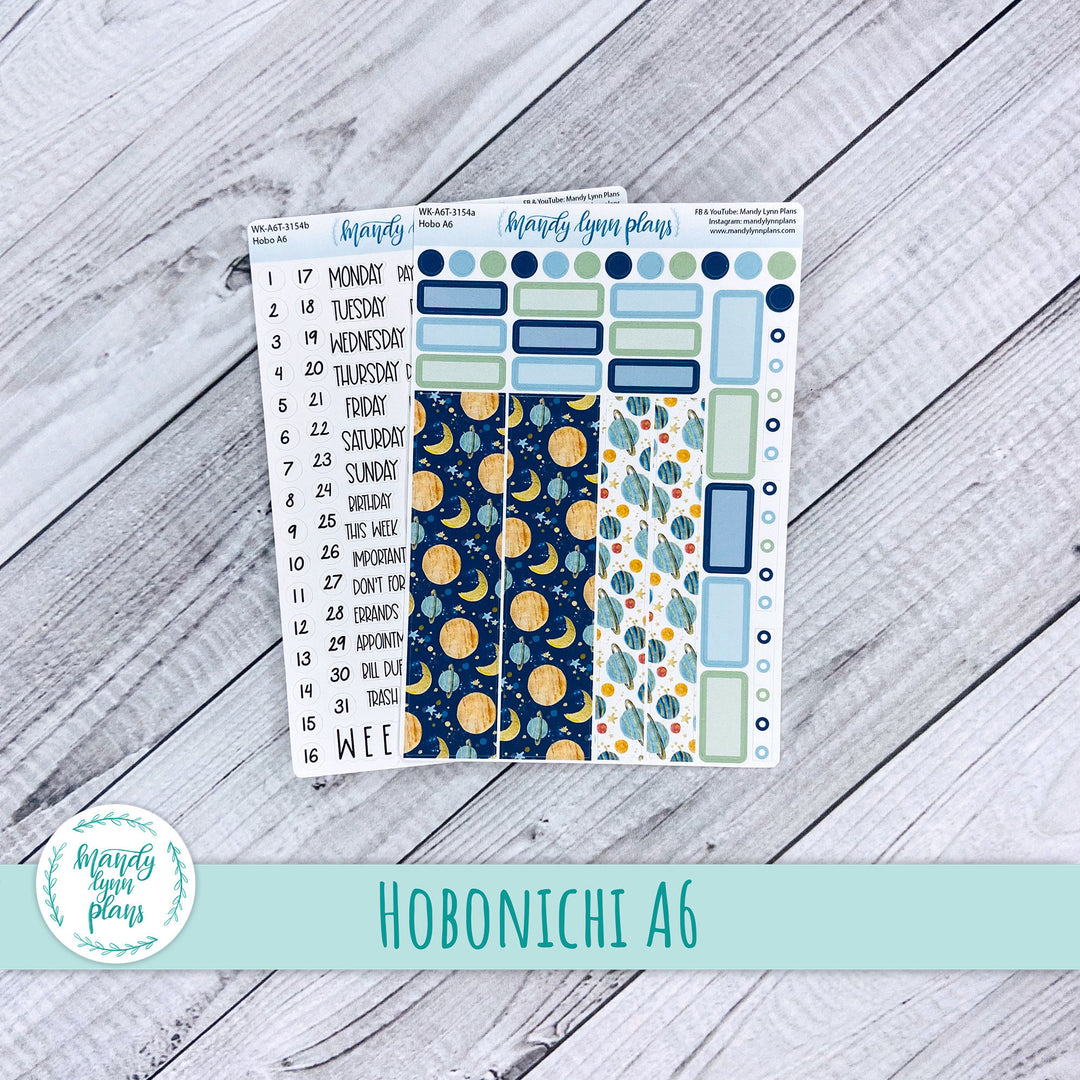 Hobonichi A6 Weekly Kit || Planets || WK-A6T-3154